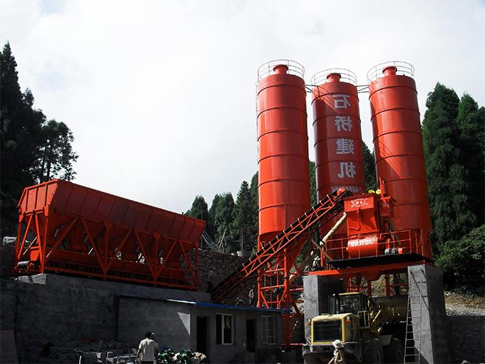 Jiangsu high quality concrete mixing plant manufacturer